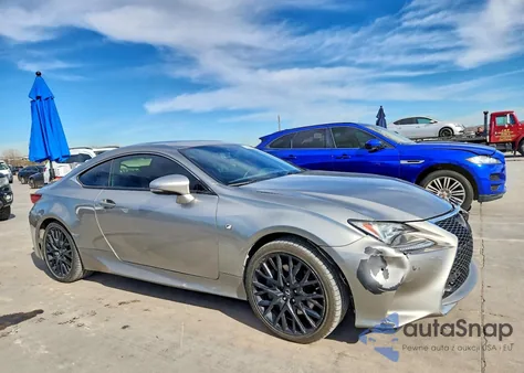 2015 Lexus Rc 350 z USA, uszkodzony, nr VIN JTHSE5BC9F5004122